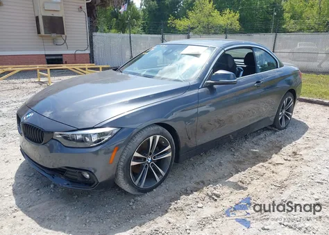 2020 BMW 430I из США, поврежденный, VIN WBA4Z1C09L5N71337